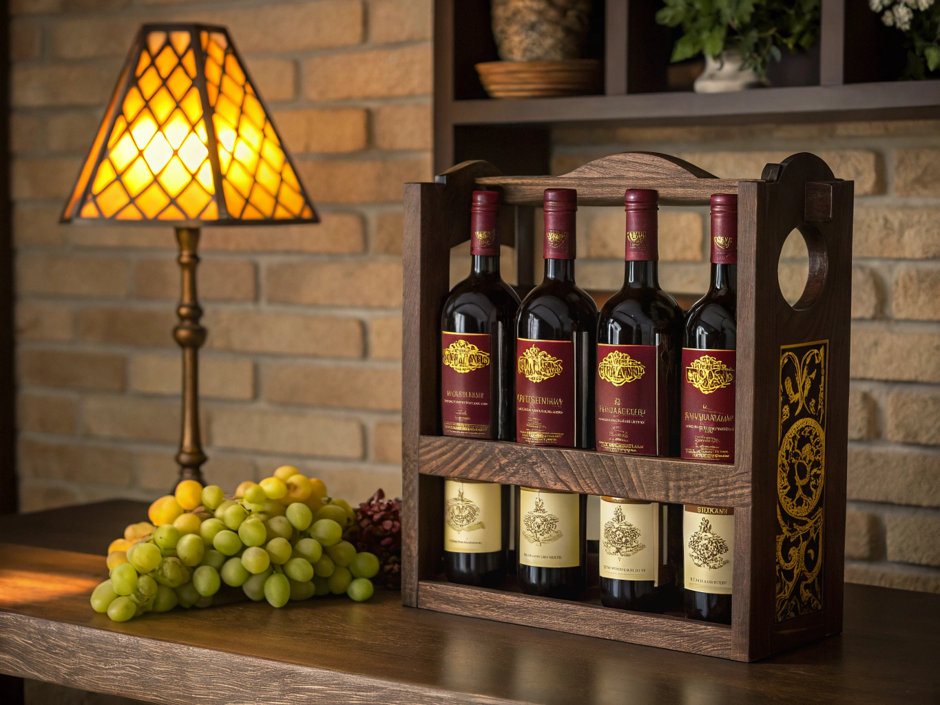 Curated selection of Italian wines in our cellar